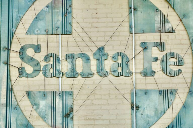 text signage on the wall