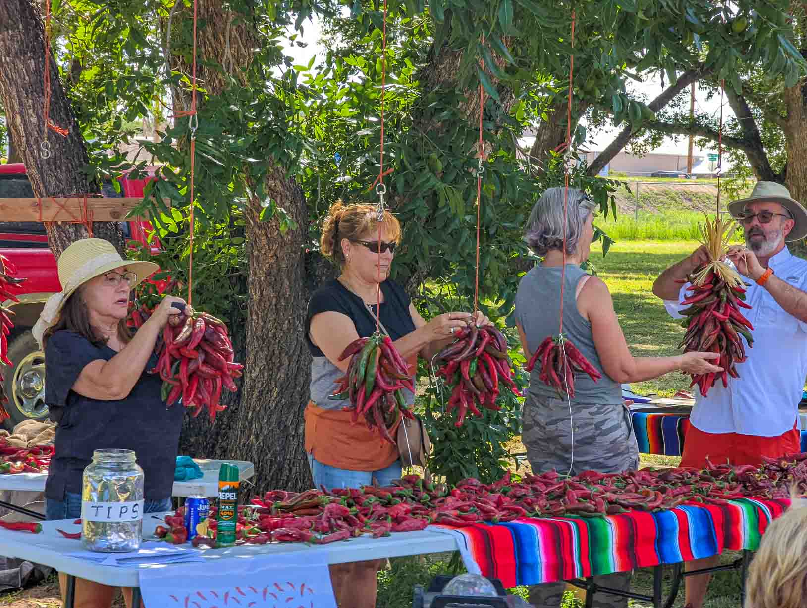 The 2024 Hatch Chile Festival Farmers Chile Market