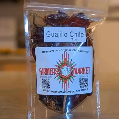 3 oz bag of Mexican guajillo chile