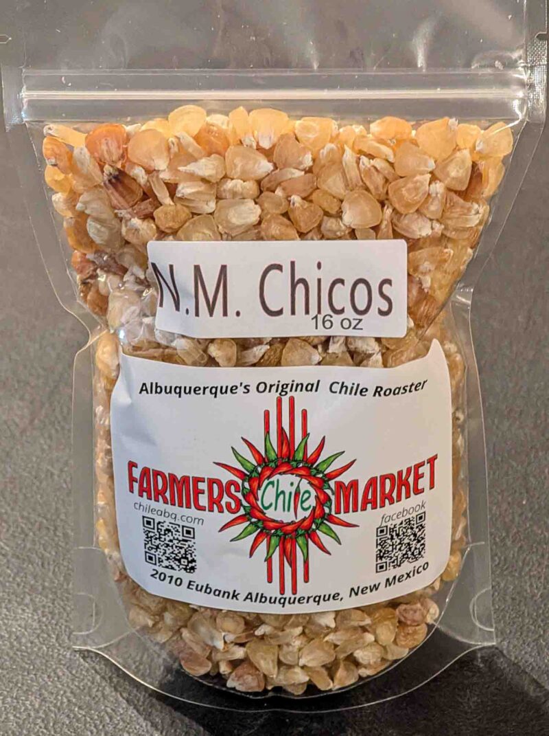 1 lb bag of Chicos del horno from northern New Mexico