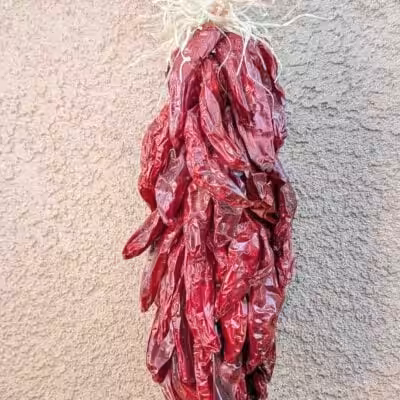 a one foot Hatch red chile ristra