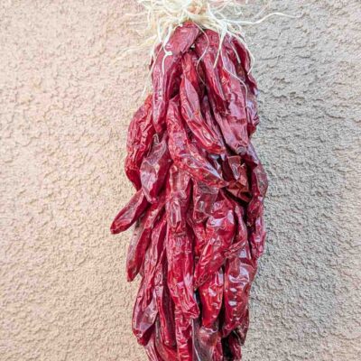 a one foot Hatch red chile ristra