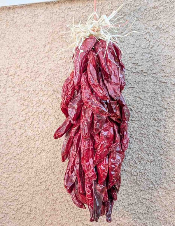 a one foot Hatch red chile ristra