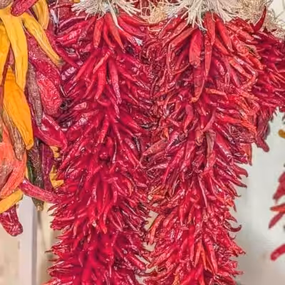 1.5 ft hatch red chile pequin ristras