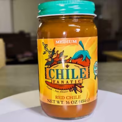 Chile Fanatic Medium Hatch Red Chile Sauce - 16oz jar
